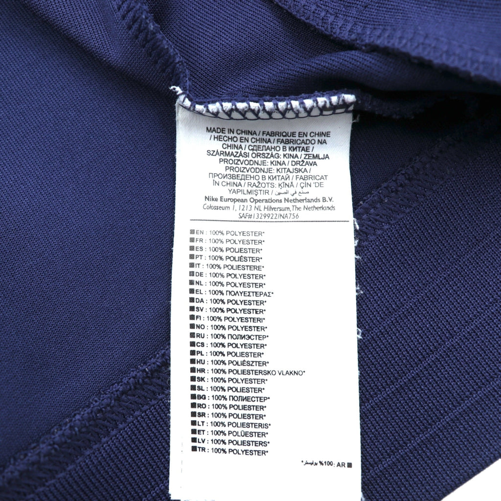 NIKE トラックジャケット FCバルセロナ ジャージ L ネイビー サイドライン 542394-410