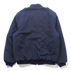 90s British Vintage Flight Jacket 英国製 タンカース フライトジャケット M ネイビー 中綿 エポレット POOLEYS Flying Clothing イギリス製