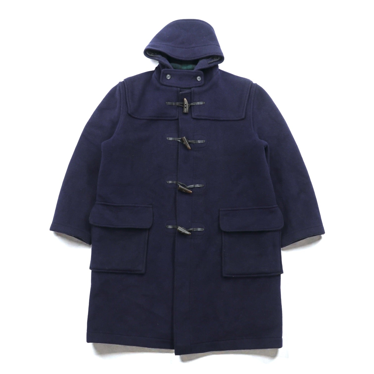 Gloverall 90年代 英国製 ダッフルコート L ネイビー ウール DON NASH LIMITED イギリス製
