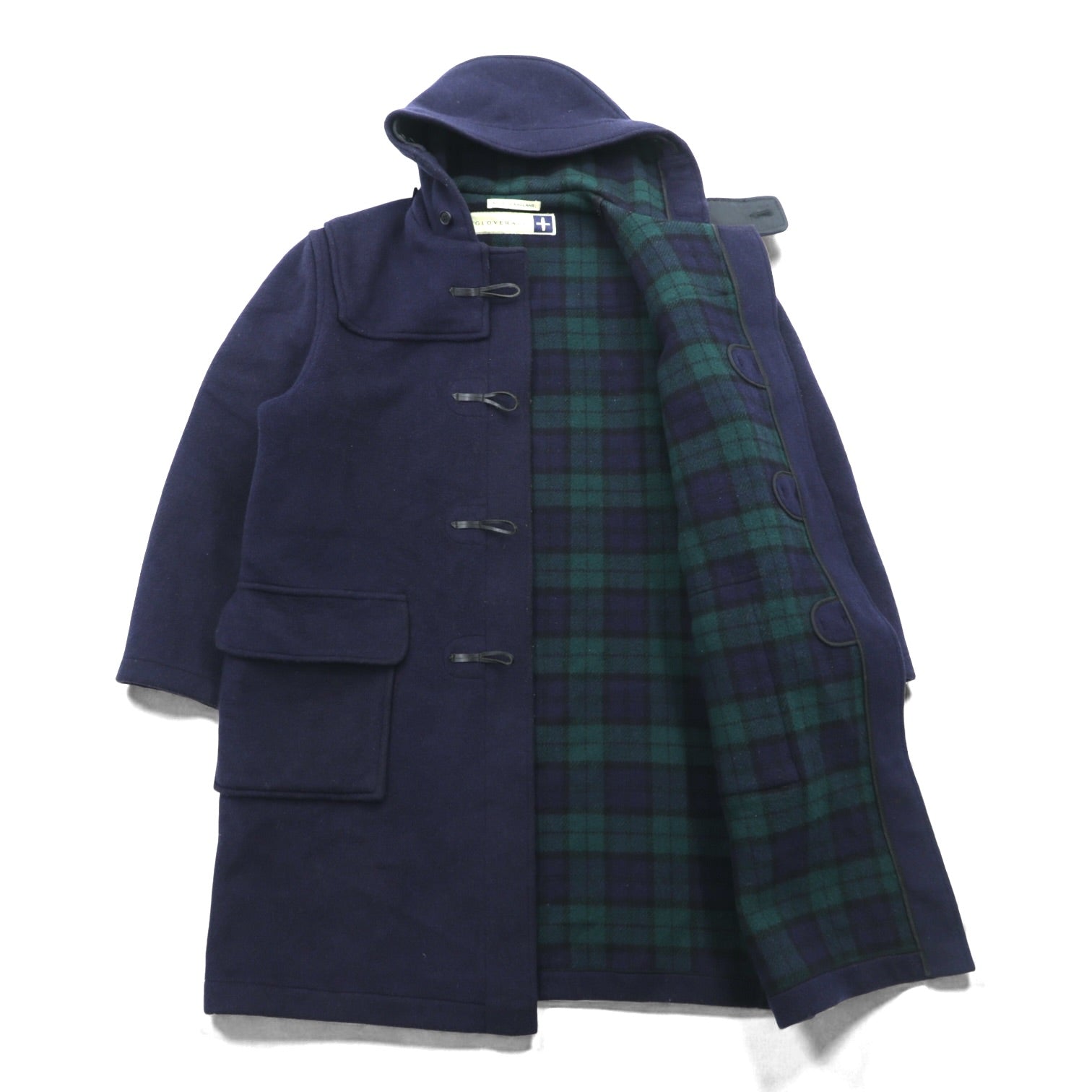 Gloverall 90年代 英国製 ダッフルコート L ネイビー ウール DON NASH LIMITED イギリス製