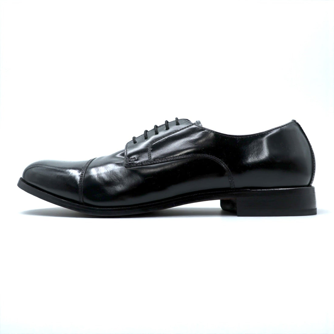 FLORSHEIM Straight-Tip Dress Shoes, Size 28.5cm, Black Genuine Leather, Wingtip, 1222-001