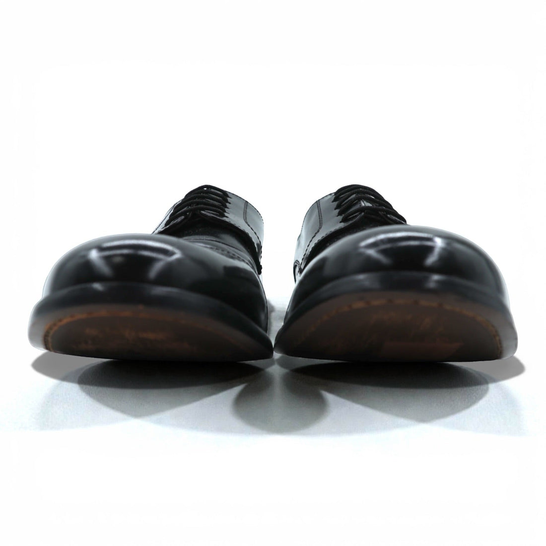 FLORSHEIM Straight-Tip Dress Shoes, Size 28.5cm, Black Genuine Leather, Wingtip, 1222-001