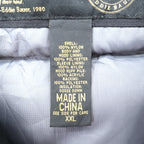 Eddie Bauer プレミアム グース PREMIUM Goose Down ダウンジャケット 2XL ブラック ファー着脱式 ドローコード