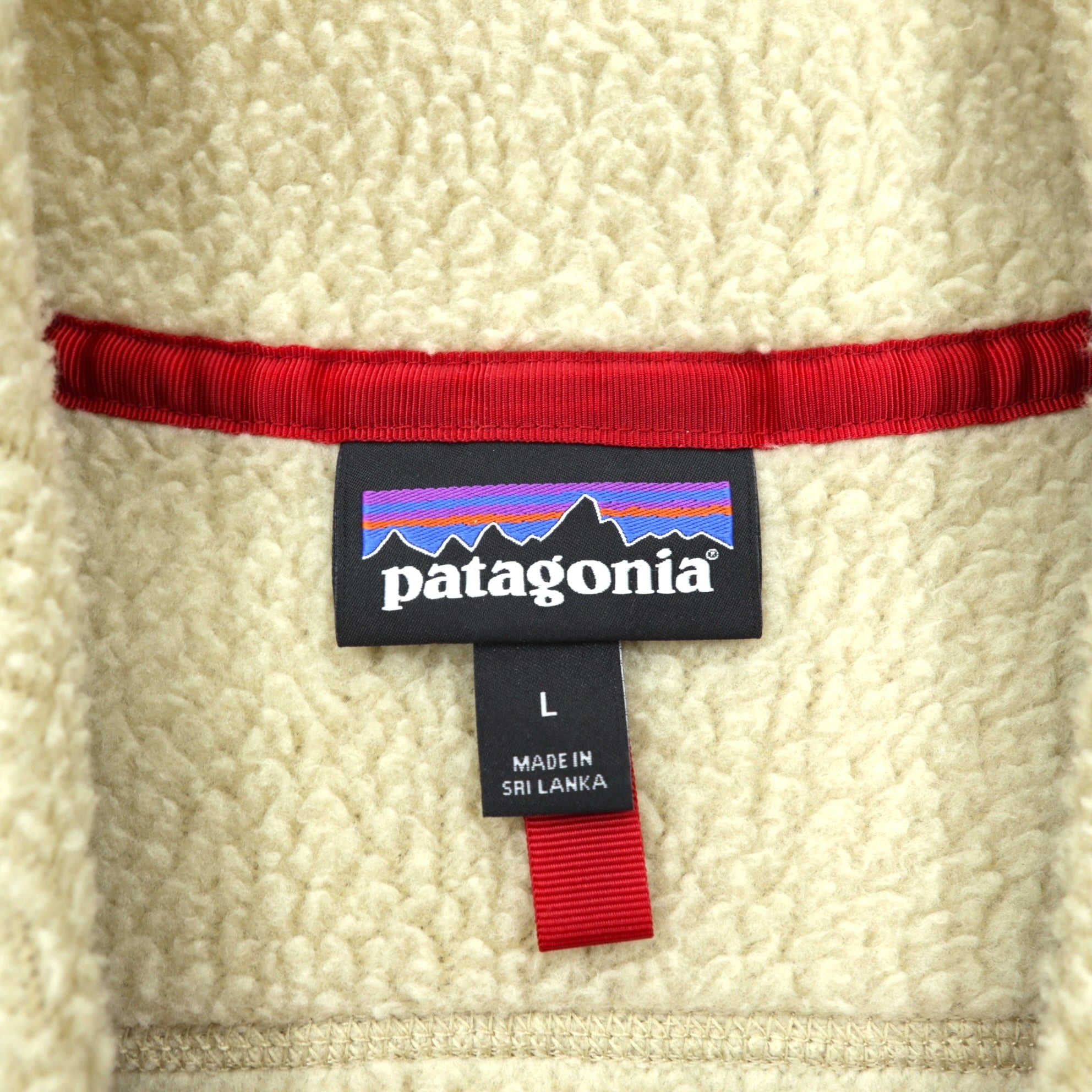 Patagonia クラシック レトロ  Classic Retro-X Vest ボア フリースベスト L ベージュ STY22820
