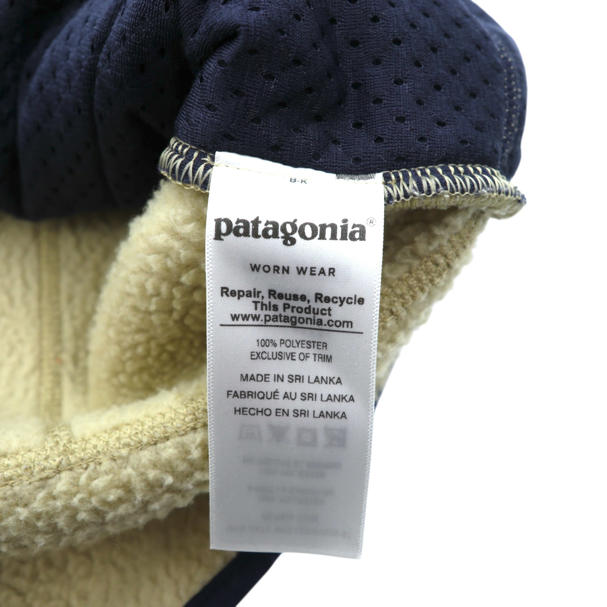 Patagonia クラシック レトロ  Classic Retro-X Vest ボア フリースベスト L ベージュ STY22820