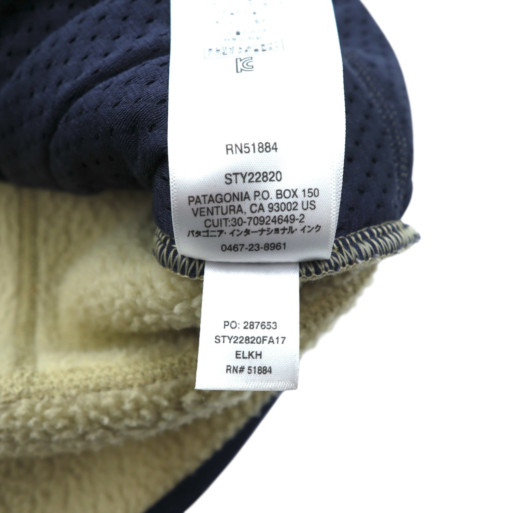 Patagonia クラシック レトロ  Classic Retro-X Vest ボア フリースベスト L ベージュ STY22820