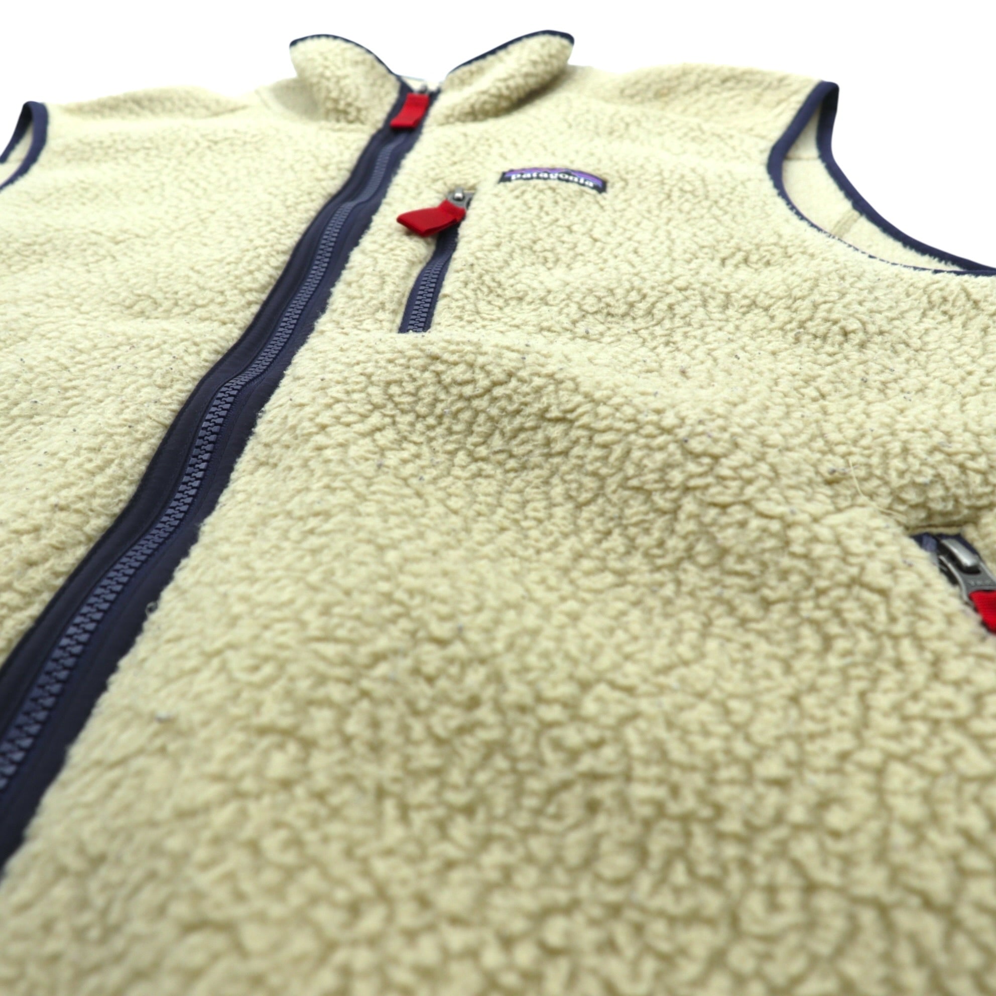 Patagonia クラシック レトロ  Classic Retro-X Vest ボア フリースベスト L ベージュ STY22820