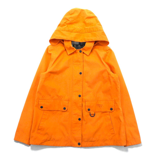 Barbour Detachable Windbreaker Mountain Hoodie, Size M, Orange, Waterproof, Tramontane Jacket, Weather Comfort, LWB0529OR53