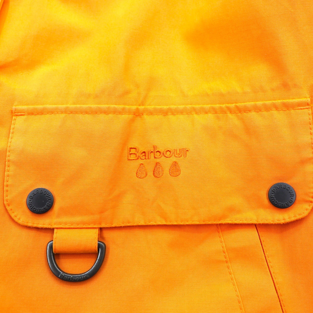 Barbour Detachable Windbreaker Mountain Hoodie, Size M, Orange, Waterproof, Tramontane Jacket, Weather Comfort, LWB0529OR53