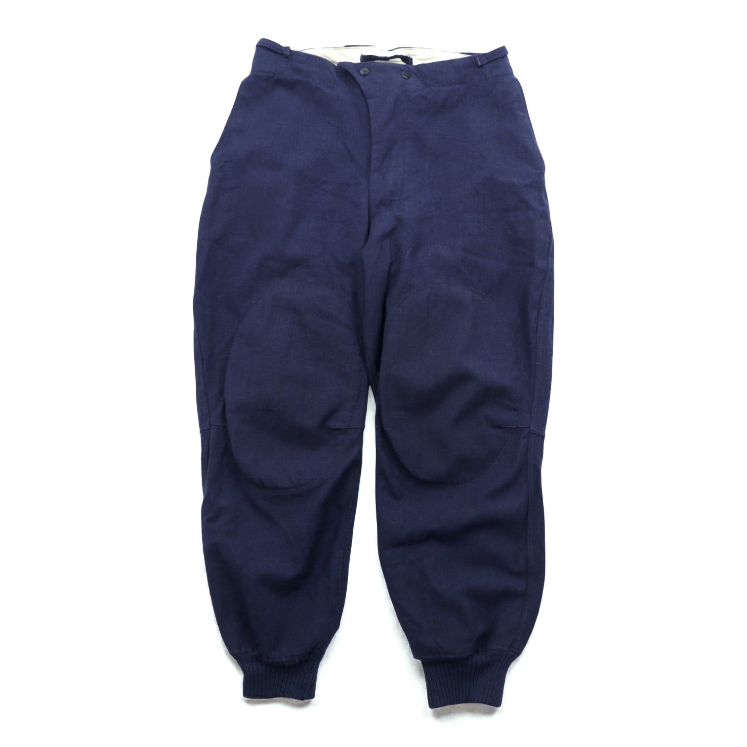 50年代 ヴィンテージ USAF Type E-1A トラウザーズ フライトパンツ M ネイビー ウール L.W.FOSTER SPORTSWEAR CO シンチバック CONMARジップ