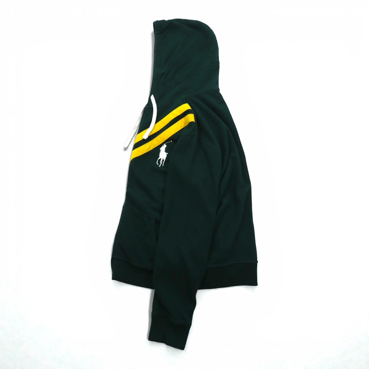 Polo Ralph Lauren 90年代 ビッグポニー 刺繍 ジップパーカー 2XL グリーン CONMARジップ