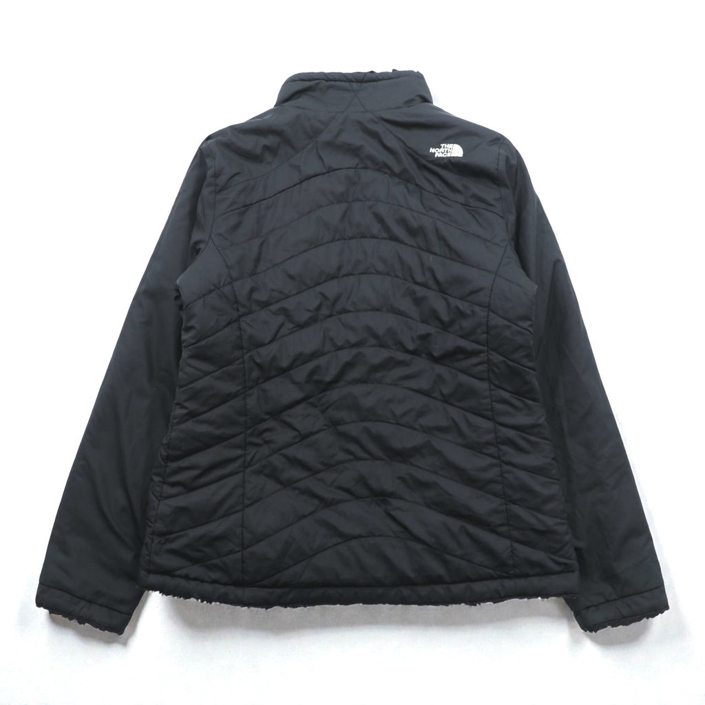 THE NORTH FACE リバーシブル キルティングジャケット 中綿 フリースジャケット L ブラック Mossbud Swirl Jacket CUB5