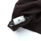 JOHN SMEDLEY 英国製 メリノウール タートルネック ニット セーター M ブラウン 短丈 イギリス製