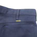 Wrangler 90年代 USA製 ランチャー ドレス ジーンズ センタープレス スラックス パンツ L ネイビー フレア ブーツカット