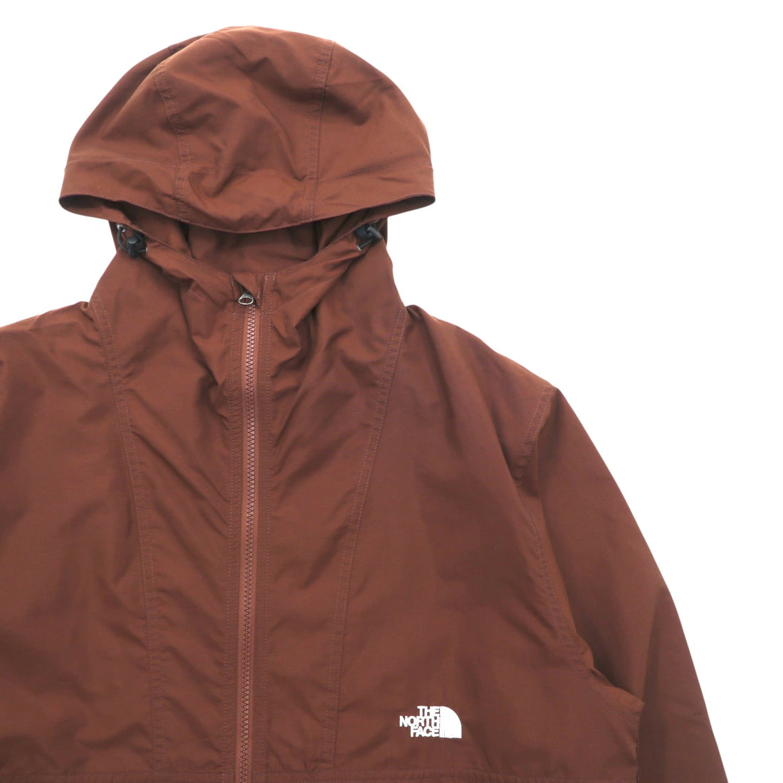 THE NORTH FACE Compact Jacket Mountain Parka L Brown Nylon NP72230