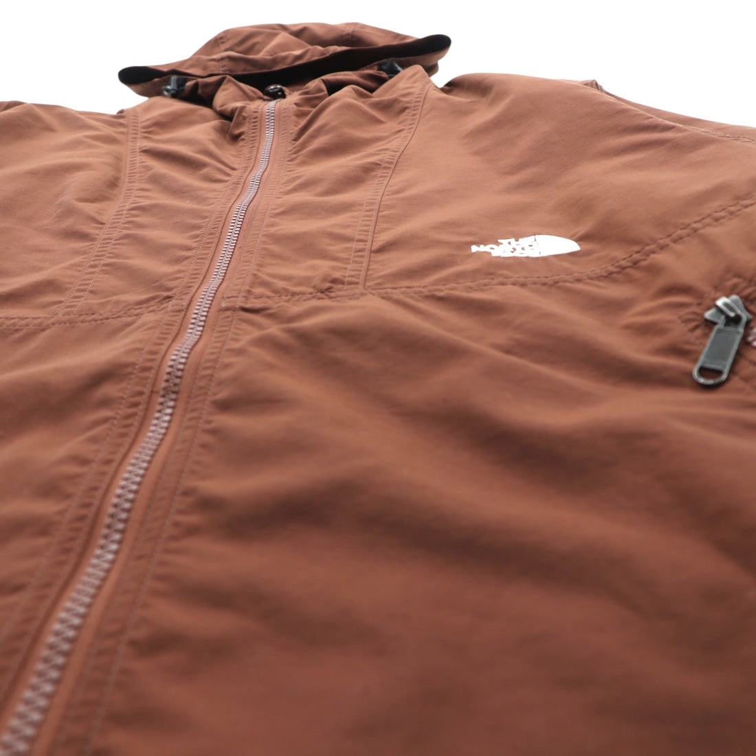THE NORTH FACE Compact Jacket Mountain Parka L Brown Nylon NP72230