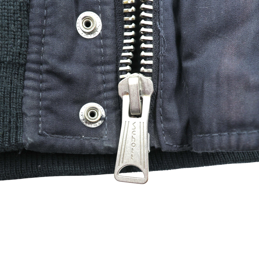 Schott TYPE-U Bomber Jacket Flight Jacket XL Navy Polyester CWU-R-213-31 Detachable Boa Collar