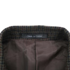 LAUREN RALPH LAUREN 2B テーラードジャケット ブレザー XL ブラウン ウール チェック