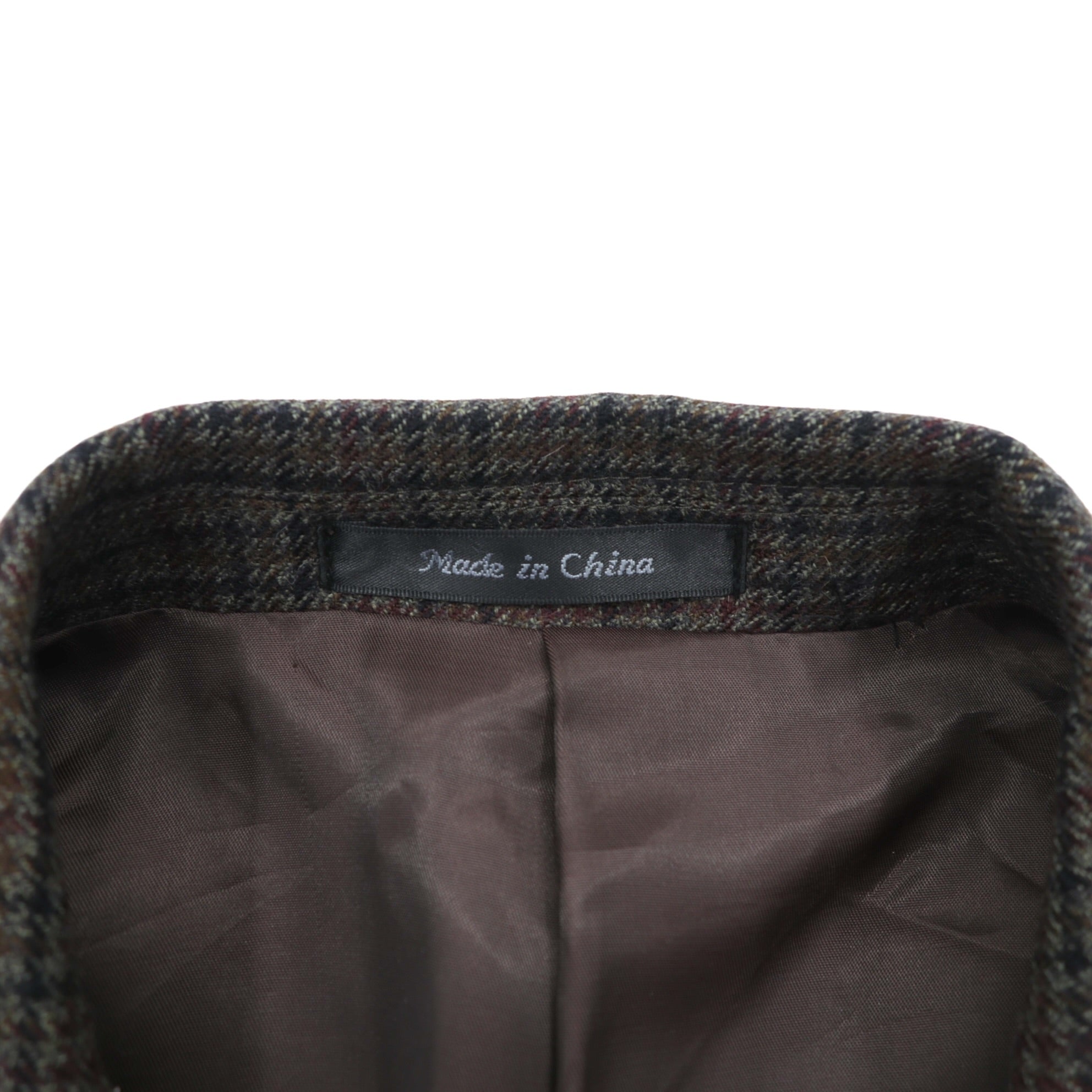 LAUREN RALPH LAUREN 2B テーラードジャケット ブレザー XL ブラウン ウール チェック