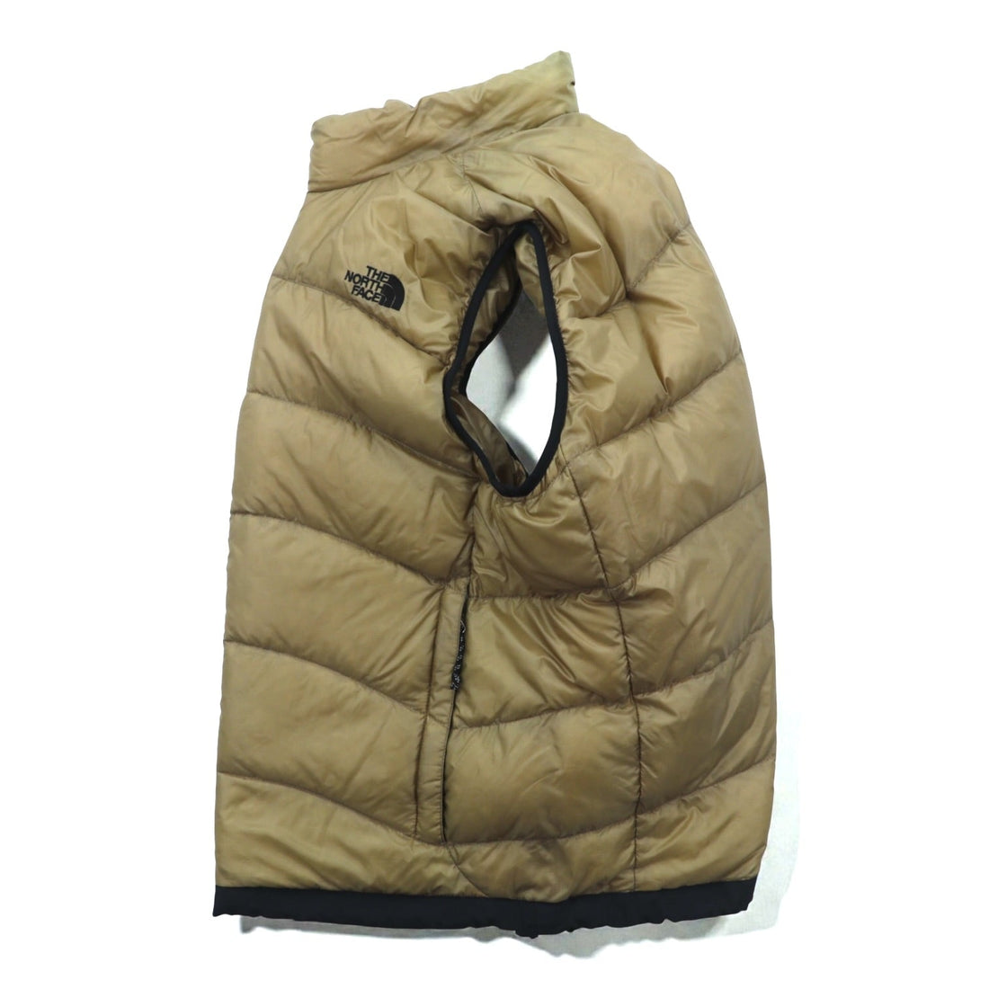 THE NORTH FACE アコンカグア Aconcagua Vest ダウンベスト L ベージュ ナイロン SUMMIT SERIES ND13300