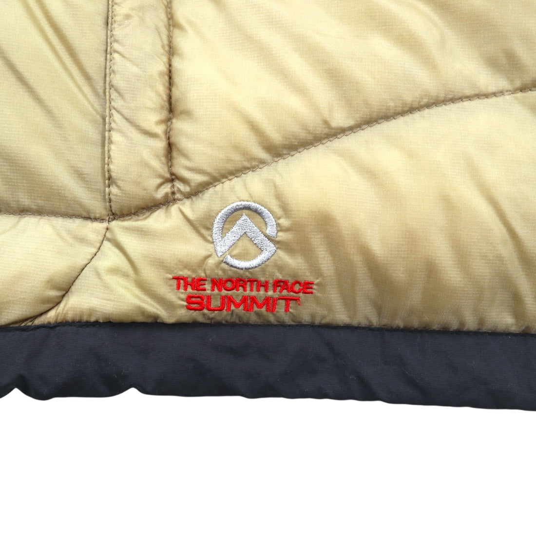 THE NORTH FACE アコンカグア Aconcagua Vest ダウンベスト L ベージュ ナイロン SUMMIT SERIES ND13300