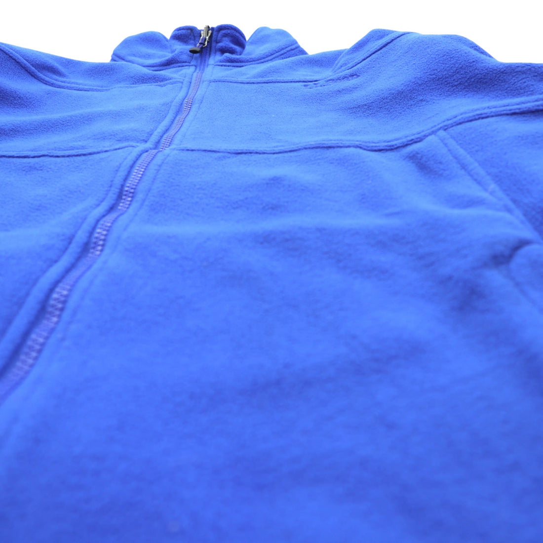 L.L.Bean Full Zip Fleece Jacket XL Blue Polyester 265276
