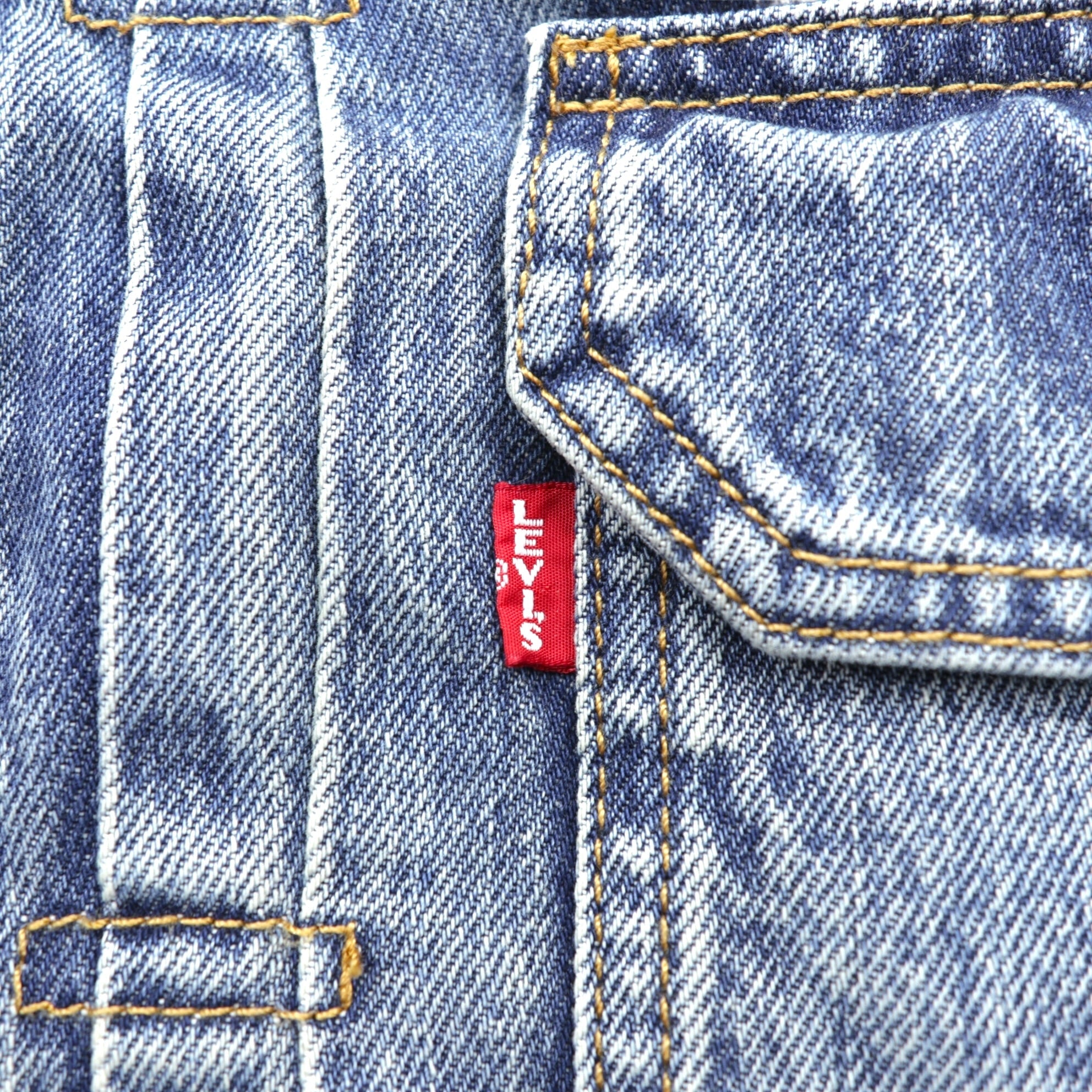 Levi's PREMIUM 2ndタイプ ハイブリッド トラッカージャケット ビッグE デニムジャケット M プリーツ 再構築 バッファローチェック フランネル TYPE II HYBRID 77382-0000