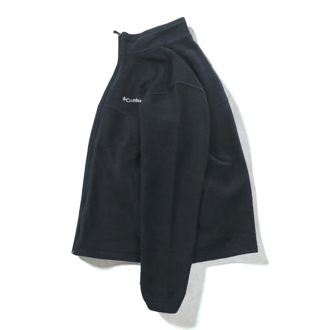 Columbia Fleece Jacket XL Black Polyester MOUNTAIN FULL ZIP XM6084