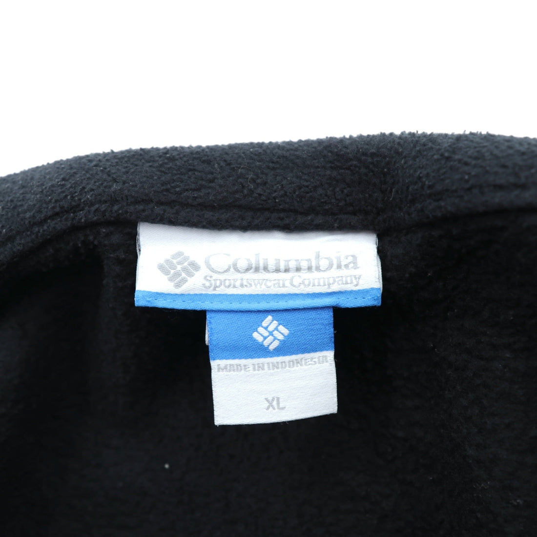 Columbia Fleece Jacket XL Black Polyester MOUNTAIN FULL ZIP XM6084