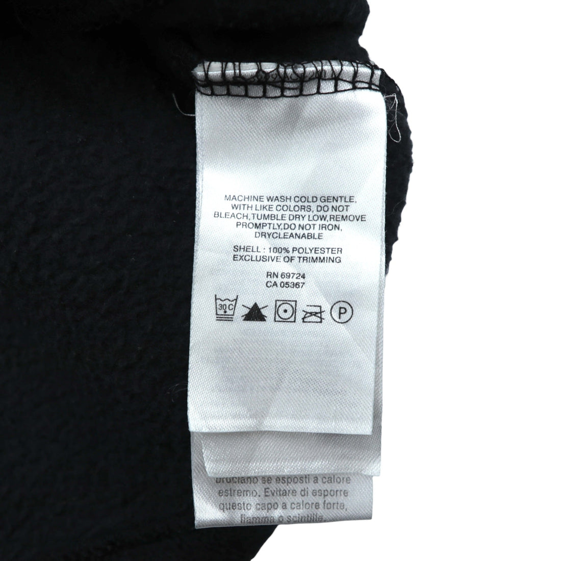 Columbia Fleece Jacket XL Black Polyester MOUNTAIN FULL ZIP XM6084