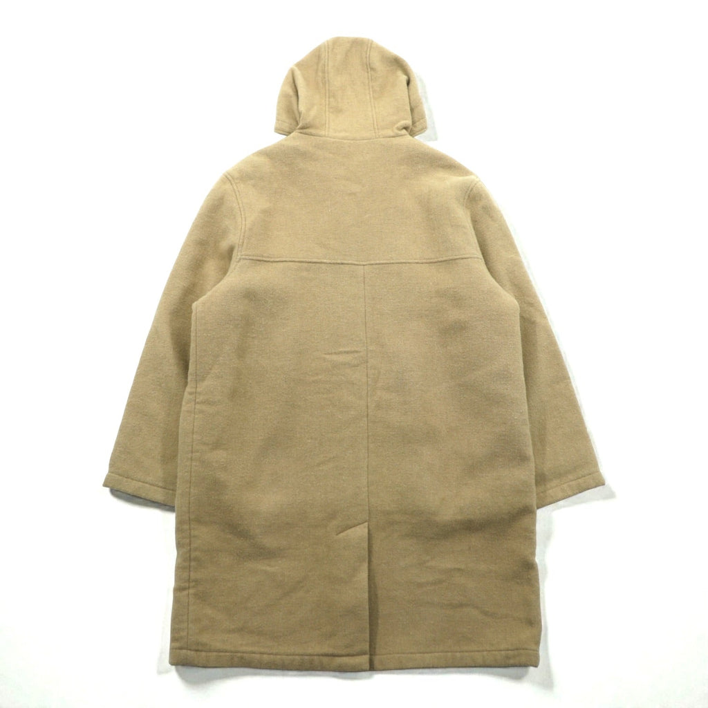 Eddie Bauer 90年代 ウール フーデッドコート  L ベージュ キルティングライナー 着脱式