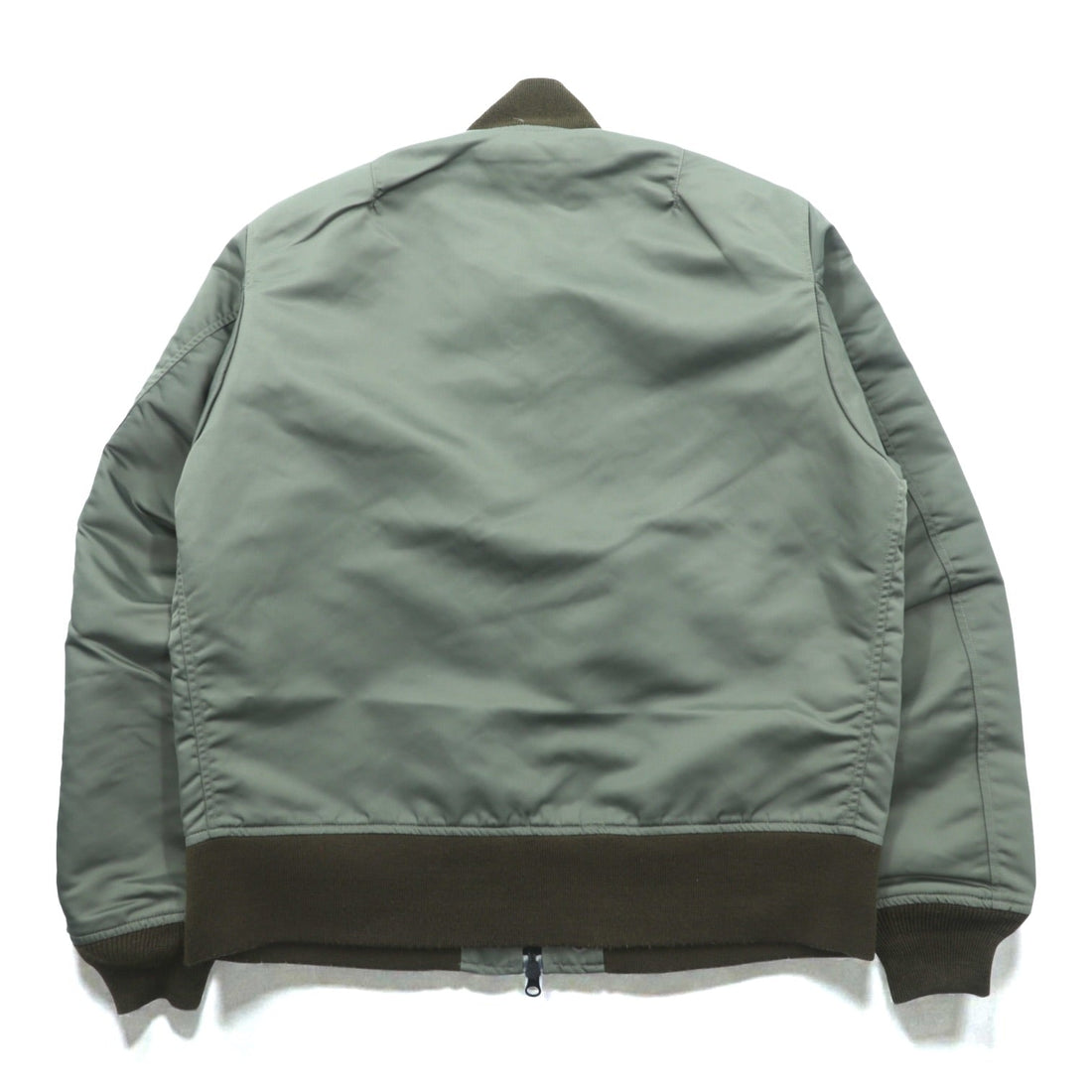A BATHING APE L-2B Flight Jacket M Khaki Nylon Epaulets