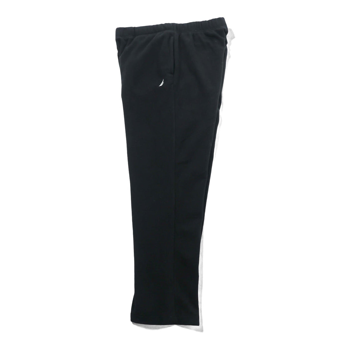 NAUTICA Fleece Easy Pants Chino Work L Black Polyester