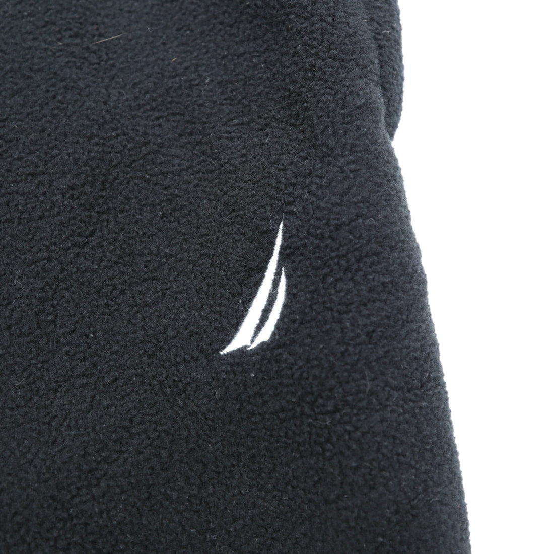 NAUTICA Fleece Easy Pants Chino Work L Black Polyester