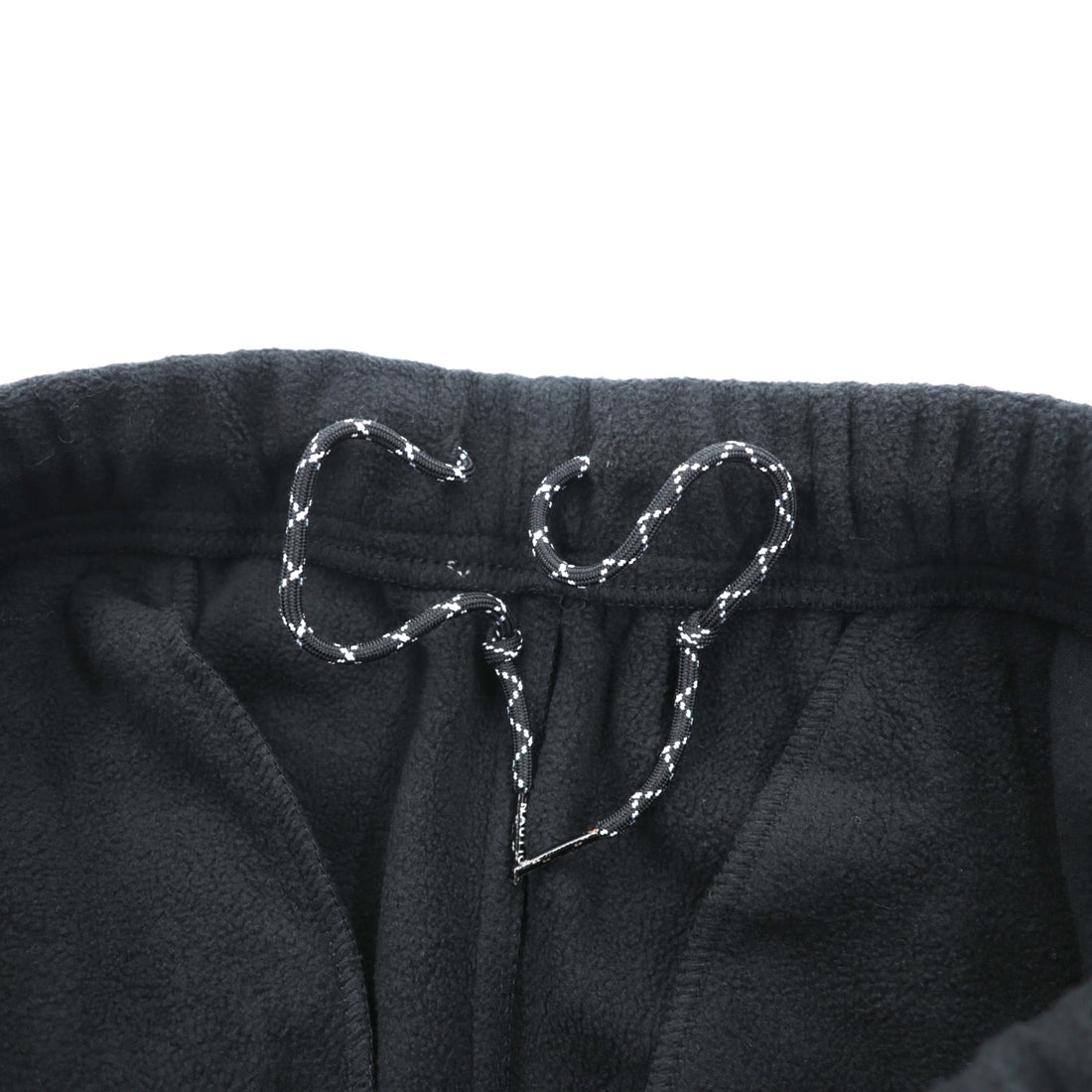 NAUTICA Fleece Easy Pants Chino Work L Black Polyester