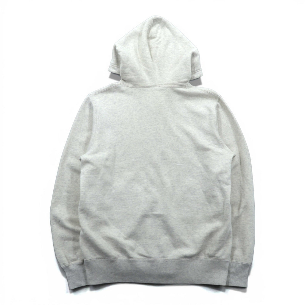 BUZZ RICKSON'S 染み込みプリント U.S AIR FORCE ジップパーカー M グレー LANGLEY A.F.BASE VIRGINIA