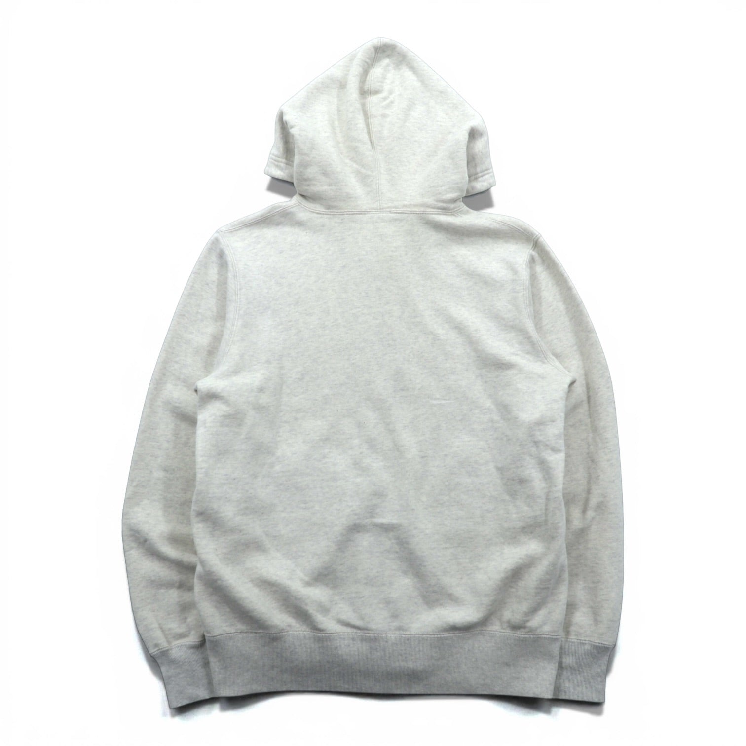 BUZZ RICKSON'S 染み込みプリント U.S AIR FORCE ジップパーカー M グレー LANGLEY A.F.BASE VIRGINIA