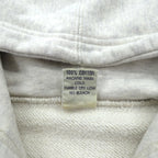 BUZZ RICKSON'S 染み込みプリント U.S AIR FORCE ジップパーカー M グレー LANGLEY A.F.BASE VIRGINIA