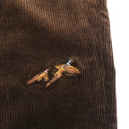 Polo Ralph Lauren コーデュロイ チノパンツ CLASSIC FIT スラックス L ブラウン 刺繍 アニマル 総柄 ハンティング