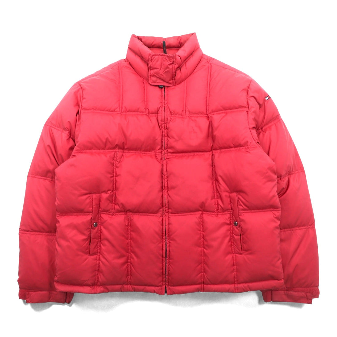 TOMMY HILFIGER 90s Volume Down Jacket XL Red Nylon