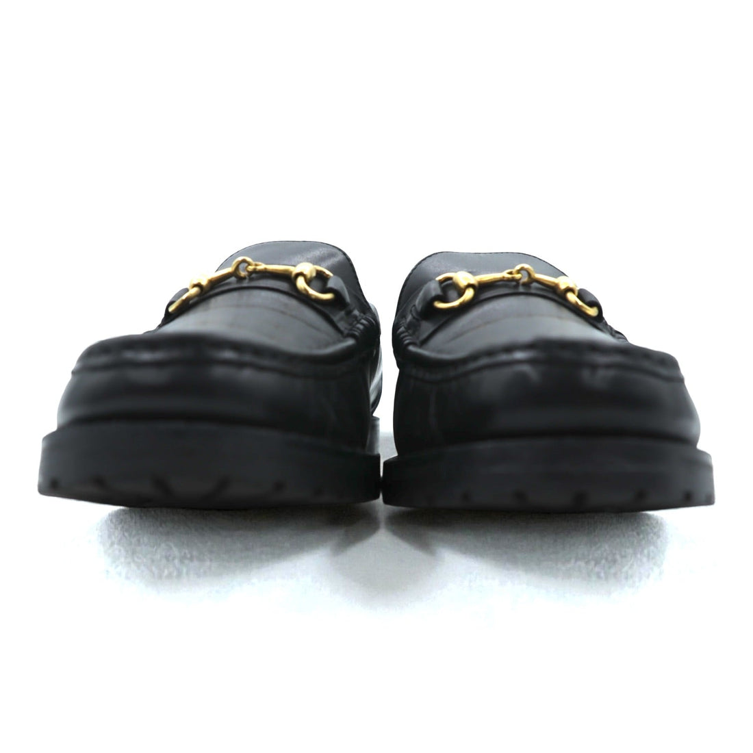 Cole Haan COUNTRY イタリア製 ホースビット ローファー 24cm ブラック レザー 本革 ラグソール F8030