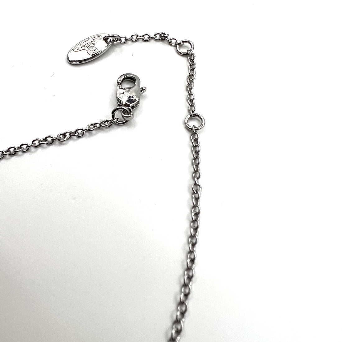 Vivienne Westwood オーブ シルバー チェーン ネックレス メタル