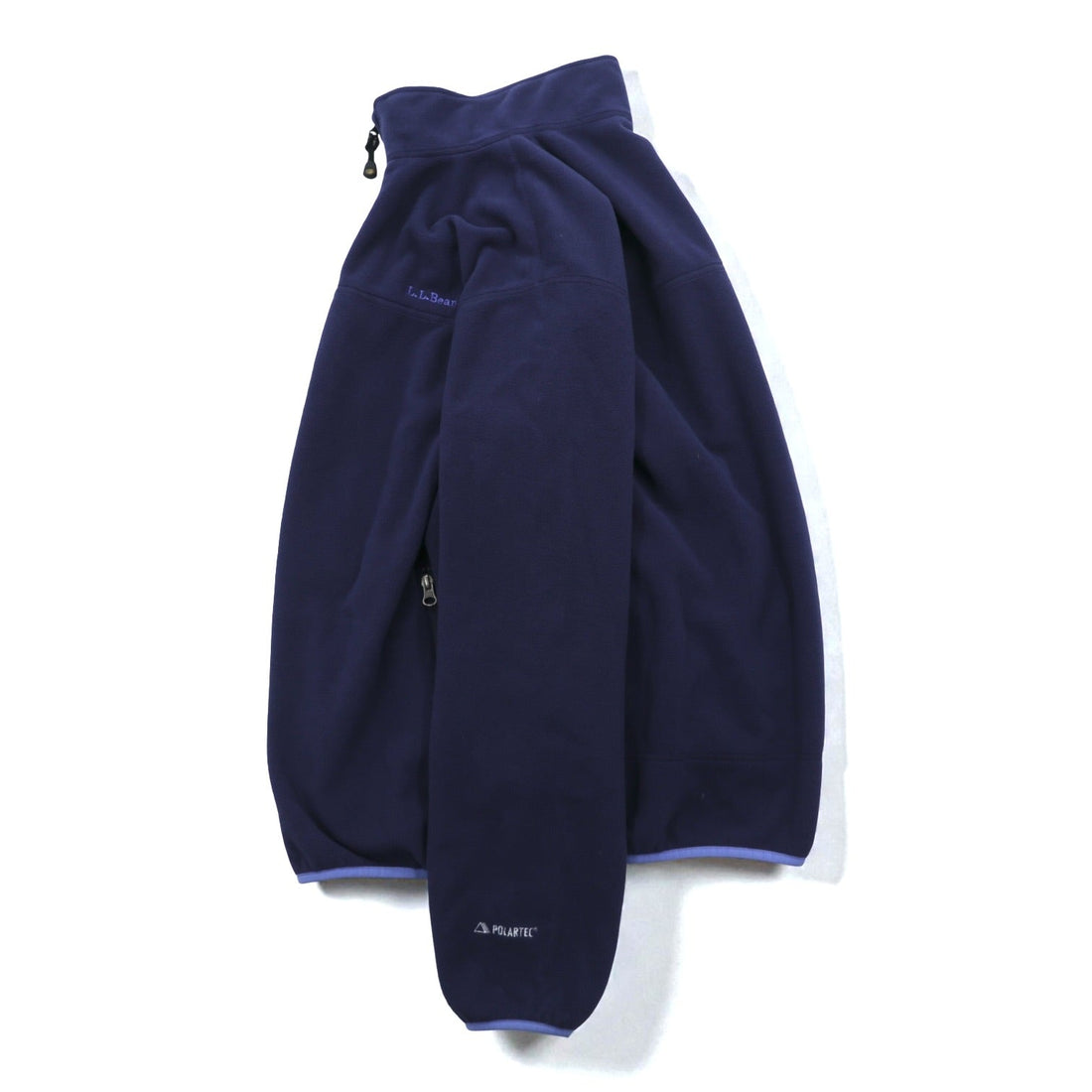 L.L.Bean POLARTEC Fleece Jacket L Navy Polyester AFW4