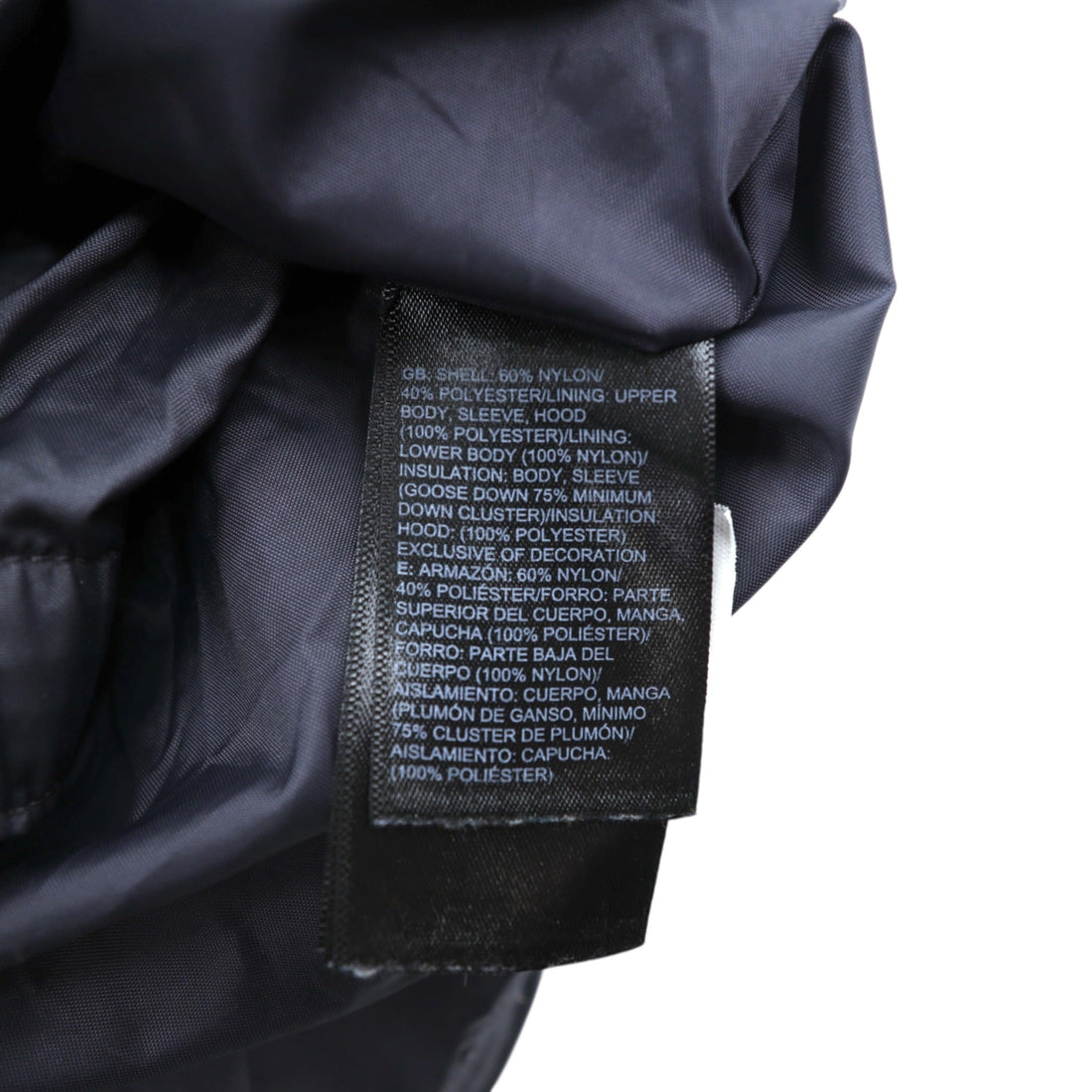 THE NORTH FACE 550フィルパワー グース ダウンジャケット L グレー 防水 DryVent ナイロン ドローコード Heavenly Down Jacket NF0A3KQZ