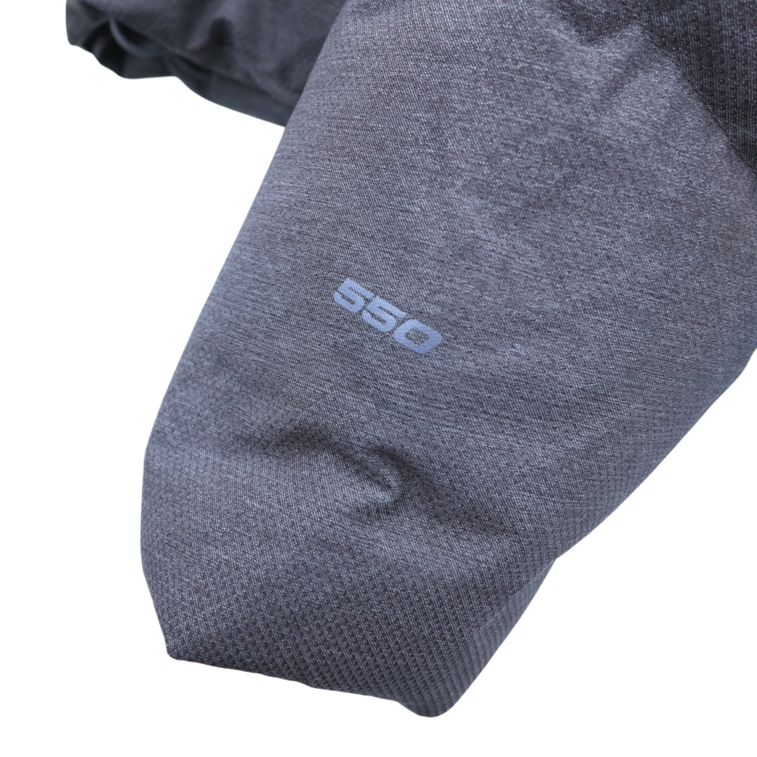 THE NORTH FACE 550フィルパワー グース ダウンジャケット L グレー 防水 DryVent ナイロン ドローコード Heavenly Down Jacket NF0A3KQZ