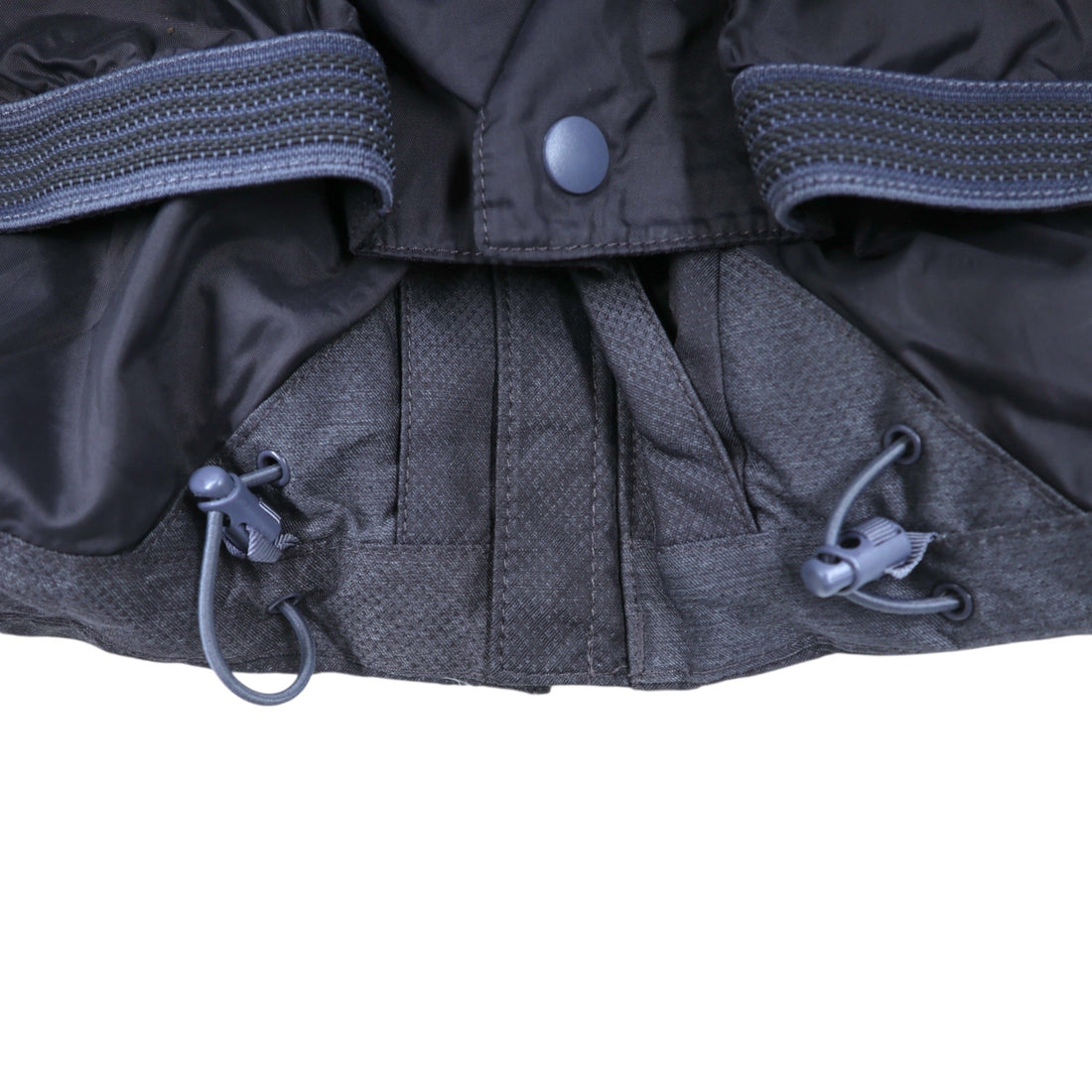 THE NORTH FACE 550フィルパワー グース ダウンジャケット L グレー 防水 DryVent ナイロン ドローコード Heavenly Down Jacket NF0A3KQZ
