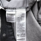 Levi's 大戦モデル 1st タイプ ビッグE デニム トラッカージャケット Gジャン S ブラック TYPE 1 短丈 ビッグサイズ シンチバック ダブルプリーツ PREMIUM A3174-0000
