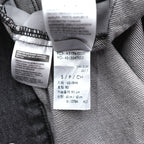 Levi's 大戦モデル 1st タイプ ビッグE デニム トラッカージャケット Gジャン S ブラック TYPE 1 短丈 ビッグサイズ シンチバック ダブルプリーツ PREMIUM A3174-0000