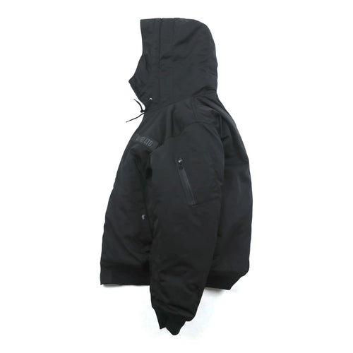 AVIREX Flight Jacket L Black Polyester 783-4252050 Hooded Padded Unused