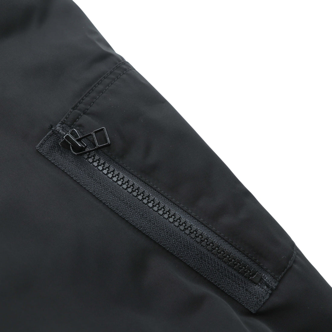 AVIREX Flight Jacket L Black Polyester 783-4252050 Hooded Padded Unused